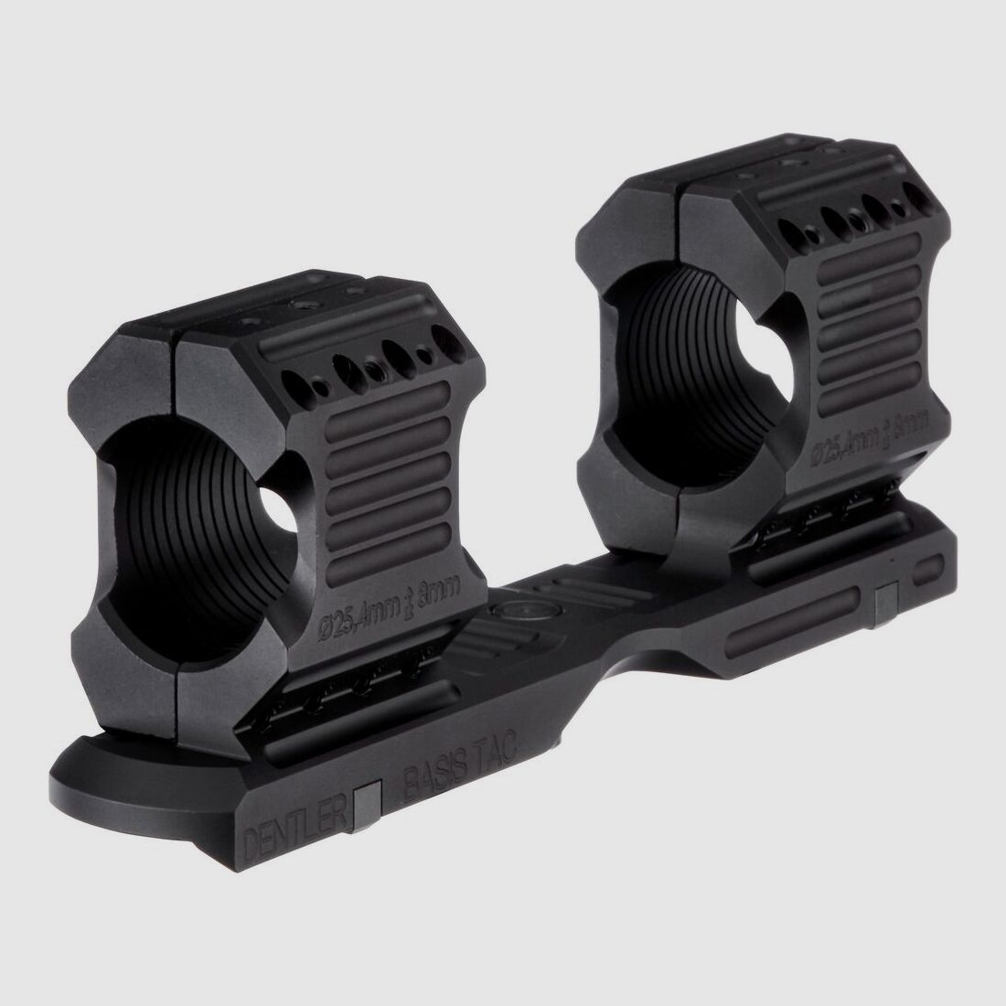 Dentler montage rail BASIS® TAC - ring zonder helling ringdiameter 25,4 mm