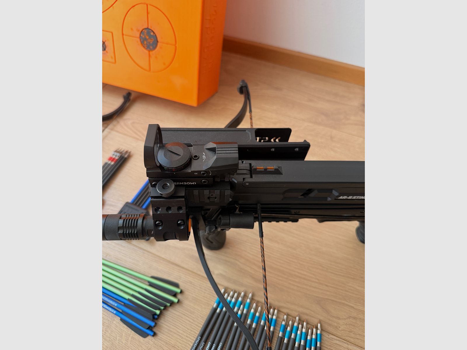 Steambow AR-6 Stinger ll Táctico + Accesorios
