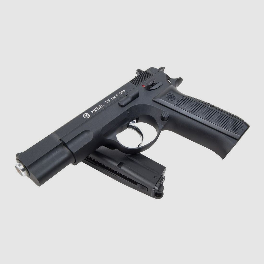 CZ 75 Schwarz 4,5mm BB Druckluft Co2 BlowBack, Bild 10 von 10