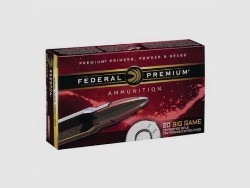 Federal Premium Nosler AccuBond 6,5mm Creedmoor 140GR 20 Patronen