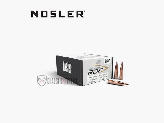 100 Proiettili NOSLER Cal.7mm 185gr Rdf Hpbt