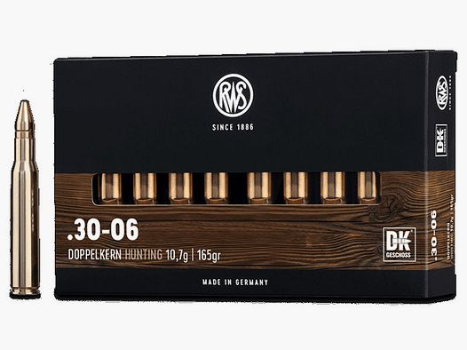 RWS .30-06Spring Doppelkern 10,7g - 165gr