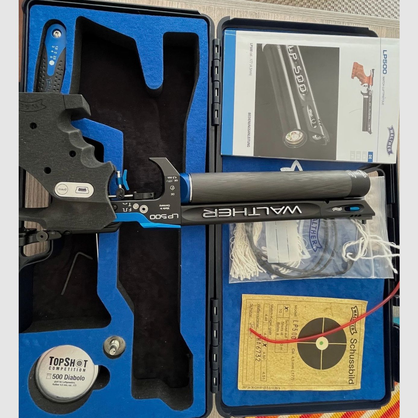 Luftpistole Walther LP 500 Meistermanufaktur