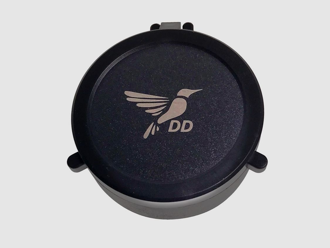 DDoptics Flip Cap nero 50mm per obiettivo da 42mm