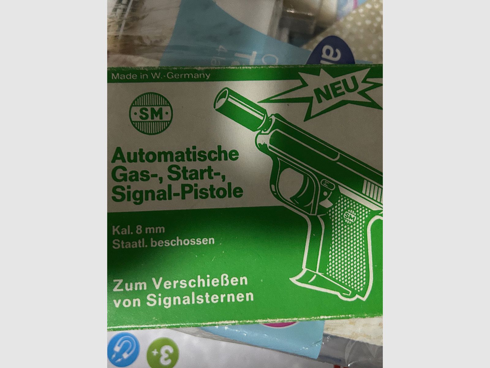 SM Sport Weapon Rhöner Mod. 15 guest pocket pistol