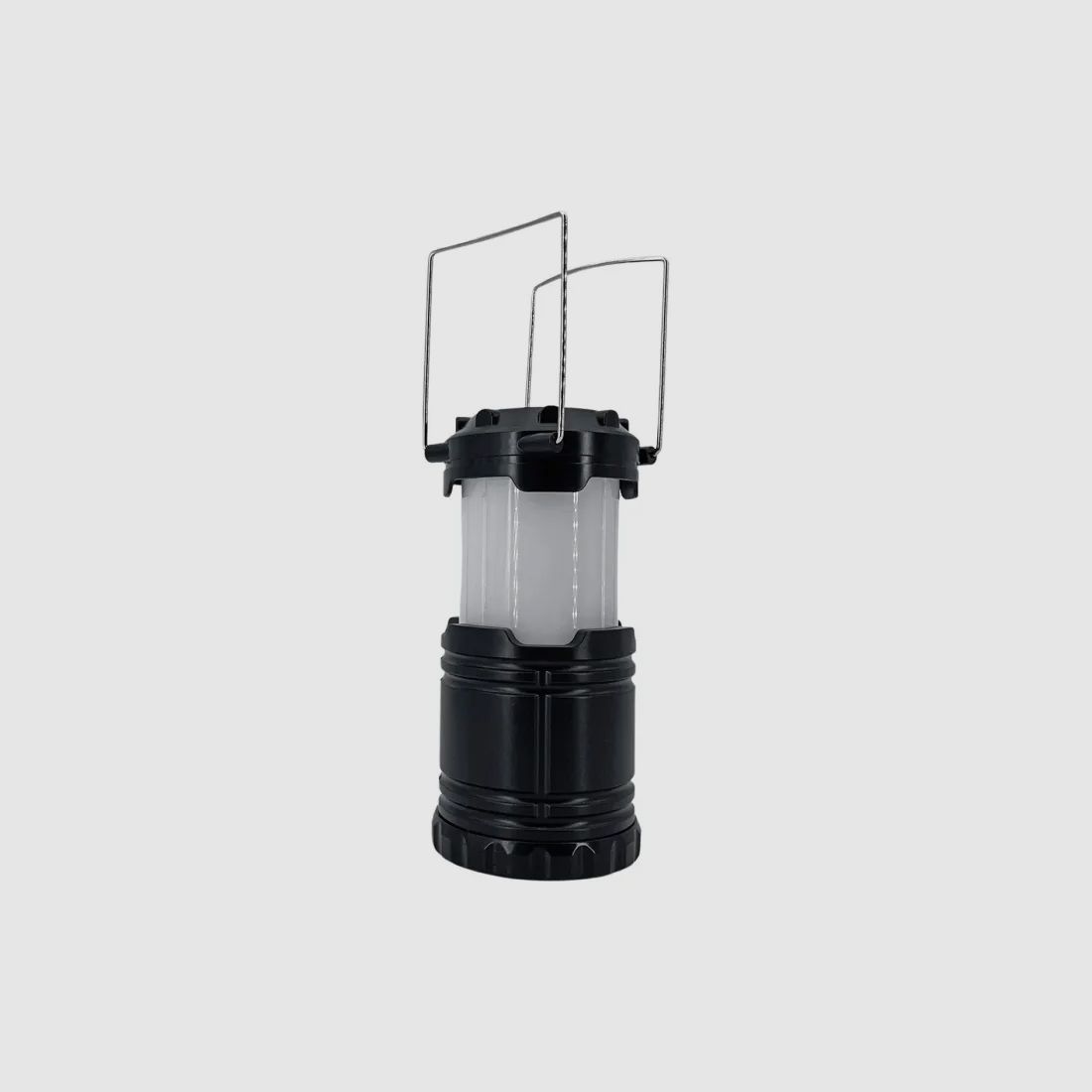 Camping lantern with flame effect 2-in-1