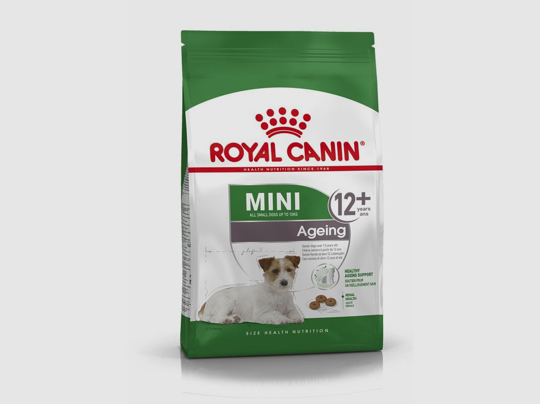 ROYAL CANIN Ältere Kleine Hunde Trockenfutter Mini Ageing 12+ 3,5 Kg