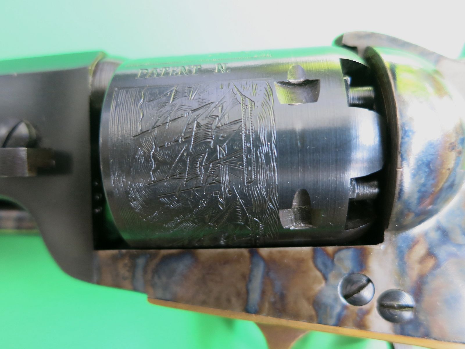 Perkussions-Revolver, Euroarms Brescia,  Navy Modell 1851, .36BP, Sammler-Zustand      #88