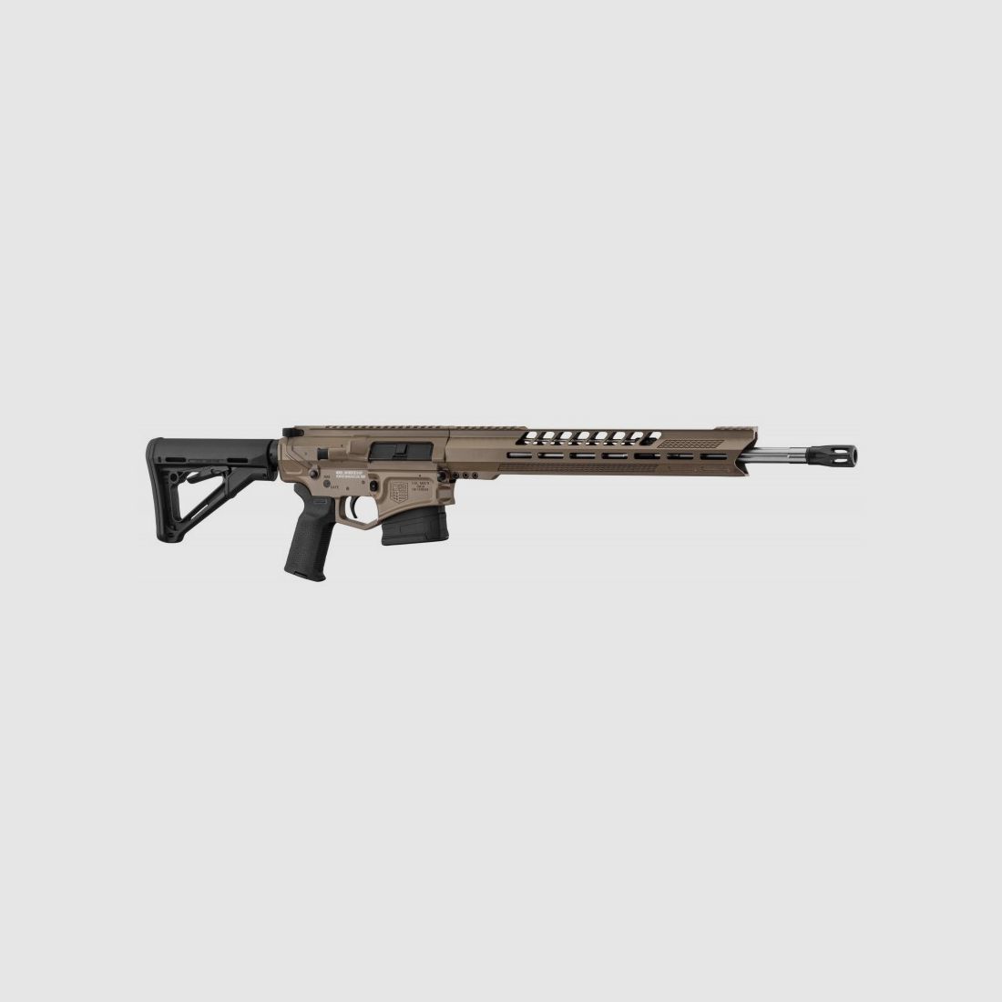Carabine type AR10 Diamondback modèle DB10 18'' TAN