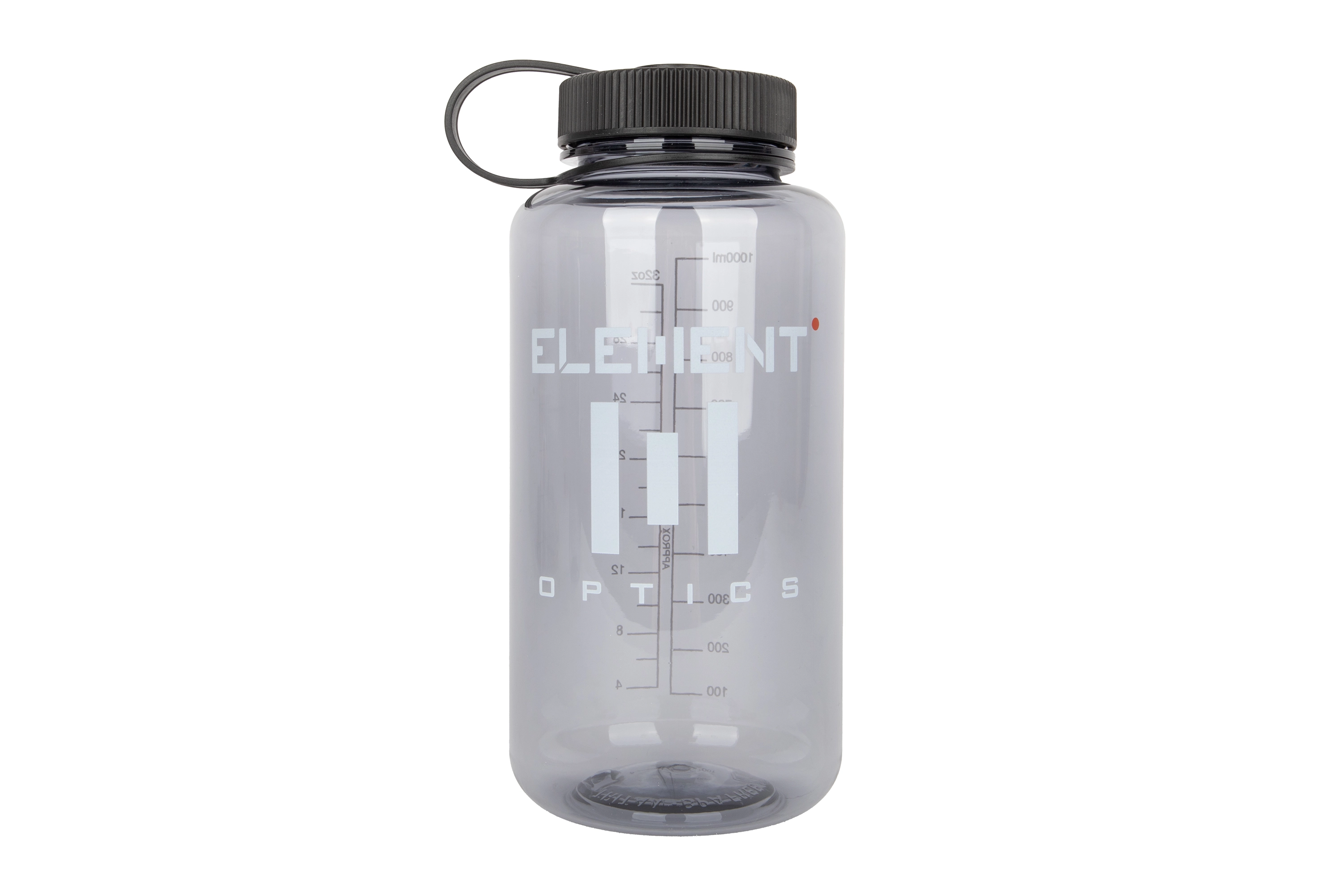 Element Optics Wasserflasche Trinkflasche 1000ml Schwarz