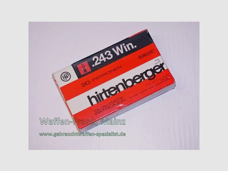 Hirtenberger / Austria 5.5 g ABC .243Win.