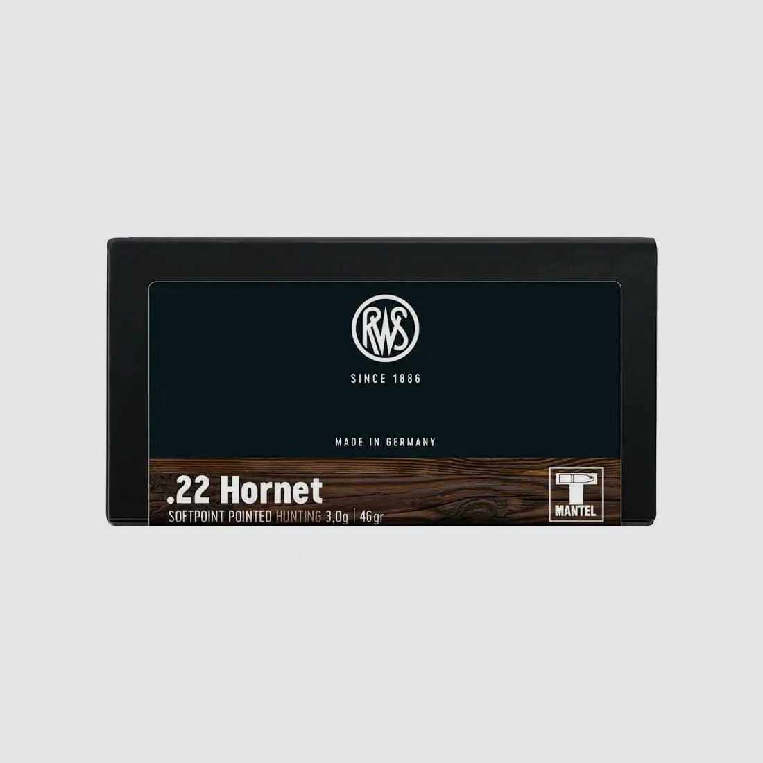 RWS .22 Hornet TMS 46gr - 20 Stk.