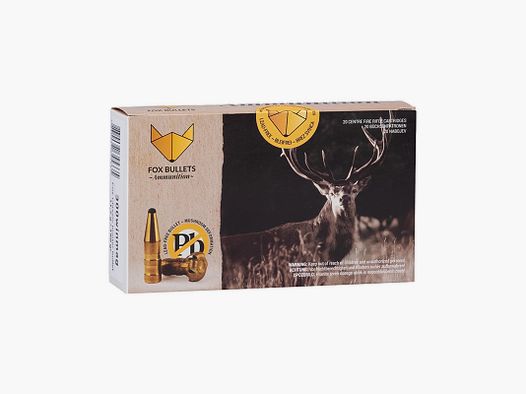Fox-Bullets .300 Win. Mag. 11,7g/180gr Büchsenpatronen Bleifrei