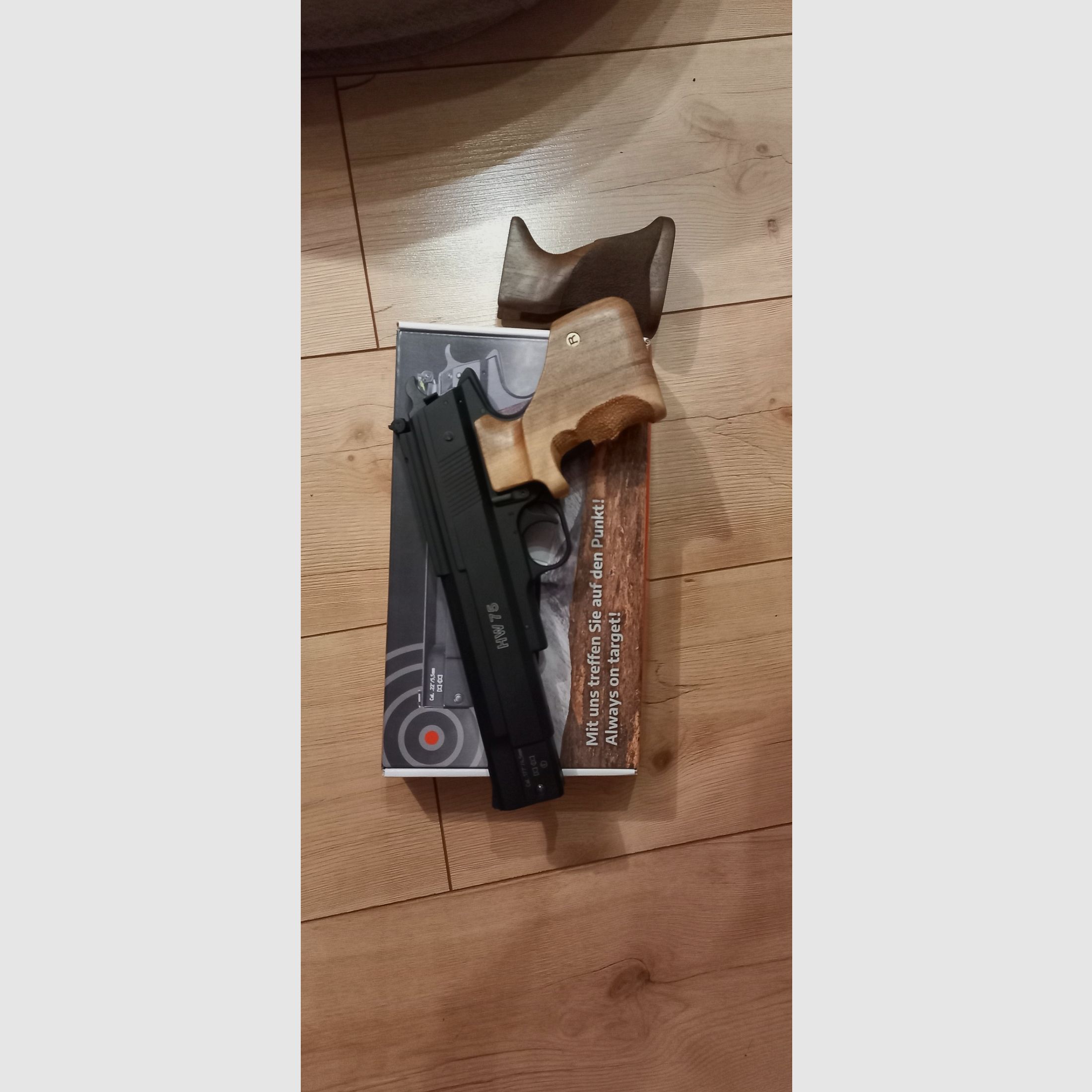 Weihrauch HW 75 with Rink Match stock like new