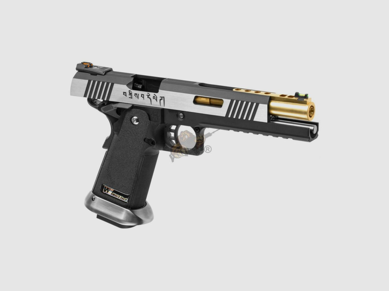 WE Hi-Capa 6 Force A Gold Barrel Full Metal GBB -F-