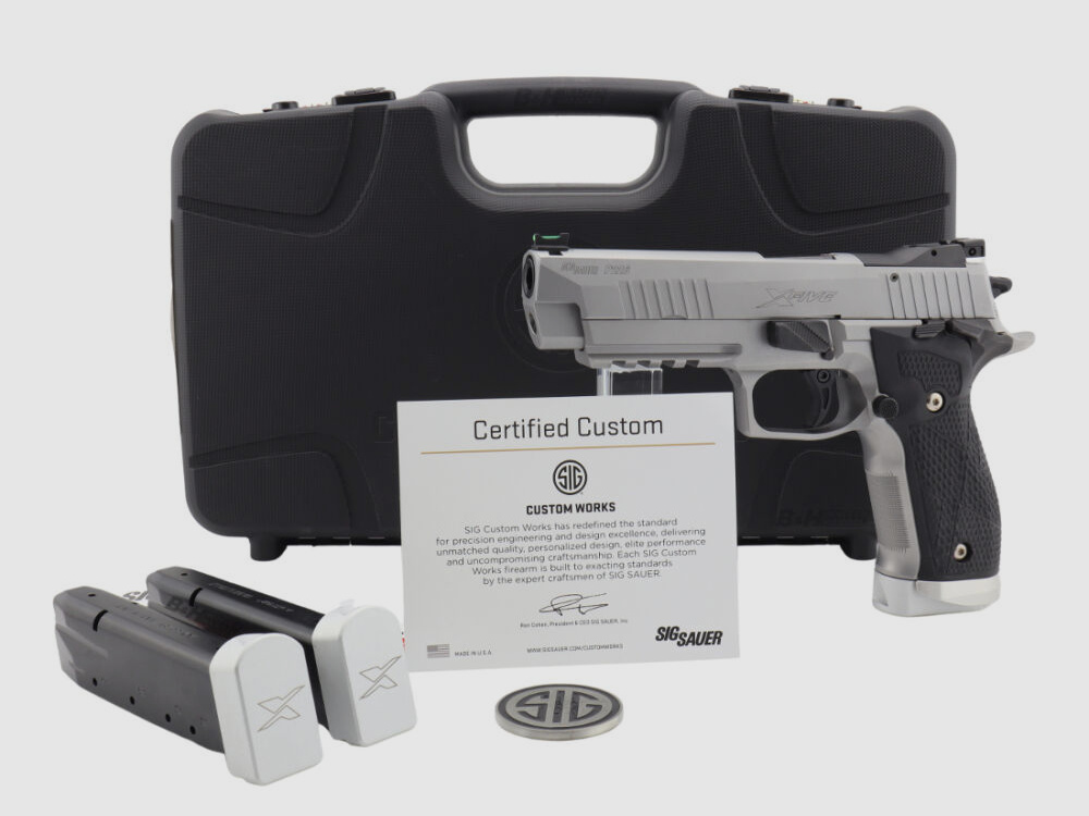 Sig Sauer P226 X-Five Supermatch 9mm Luger Super Match X5 X-5 9x19 SIG Custom Works