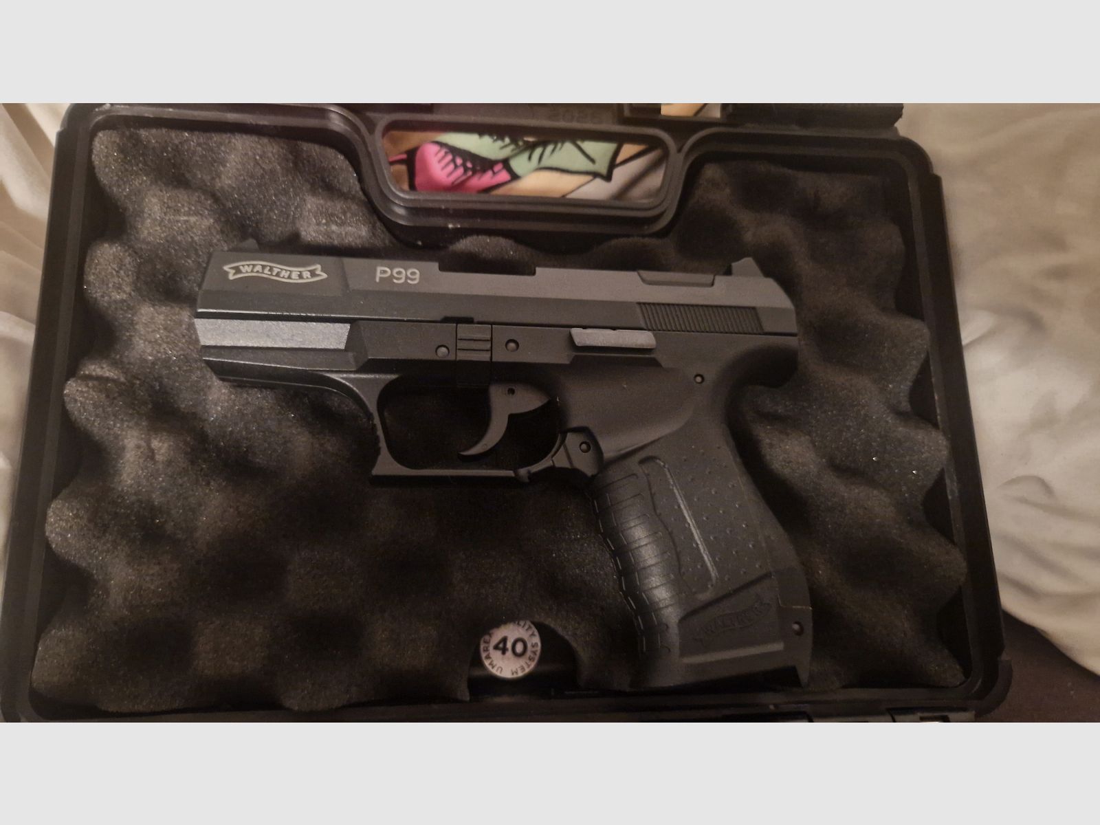 Walther P99 blank firing