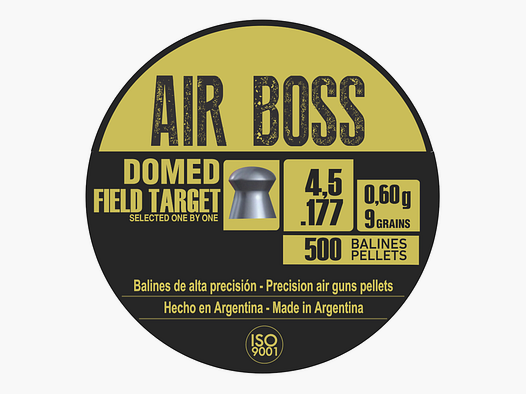 Apolo Air Boss Field Target Domed 4,52 mm 500 szt. 9,00/0,60