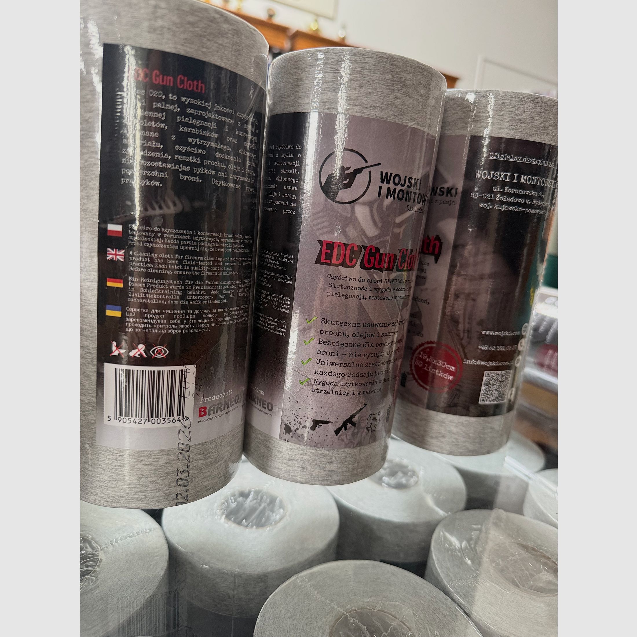 Gun cleaning cloth Gun Cloth 100 pcs. XL, image 6 of 6