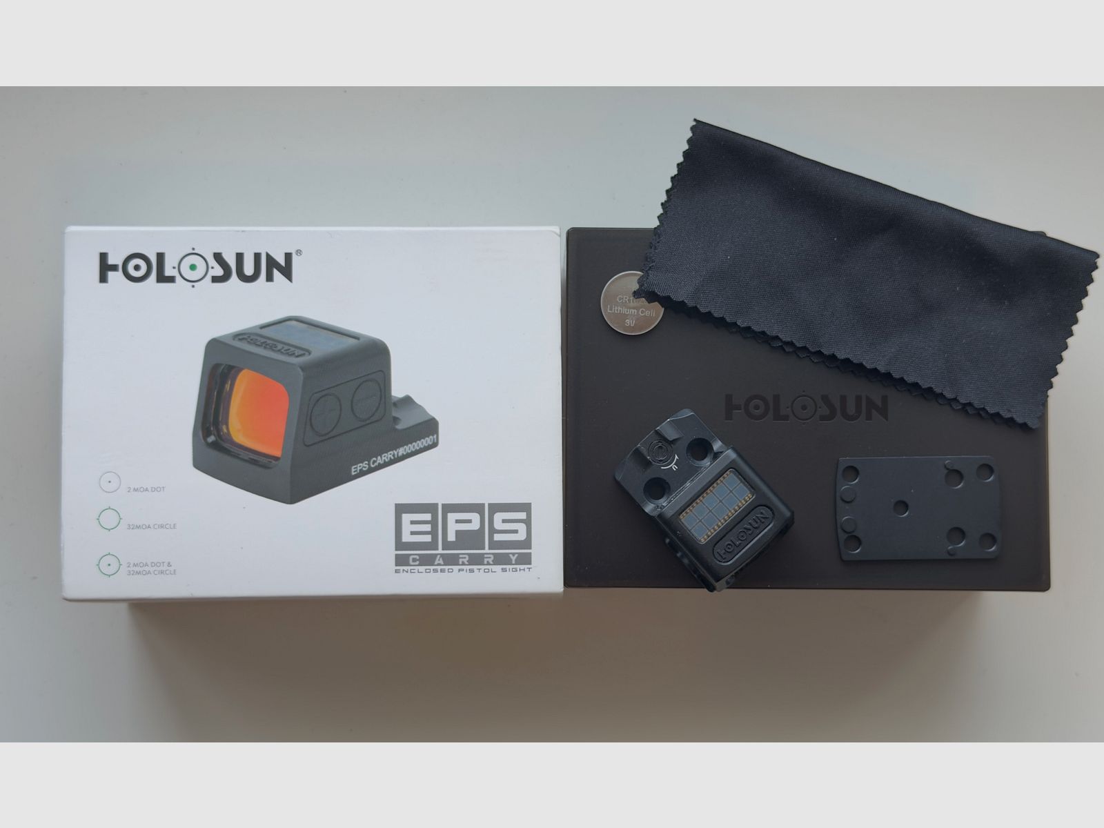 Holosun Eps Carry-GR-MRS / 2MOA / 32MOA, image 1 sur 12