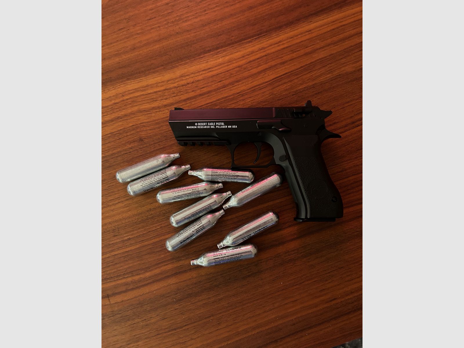 Bébé Desert Eagle Gaz CO2 Airsoft 0,5Joule