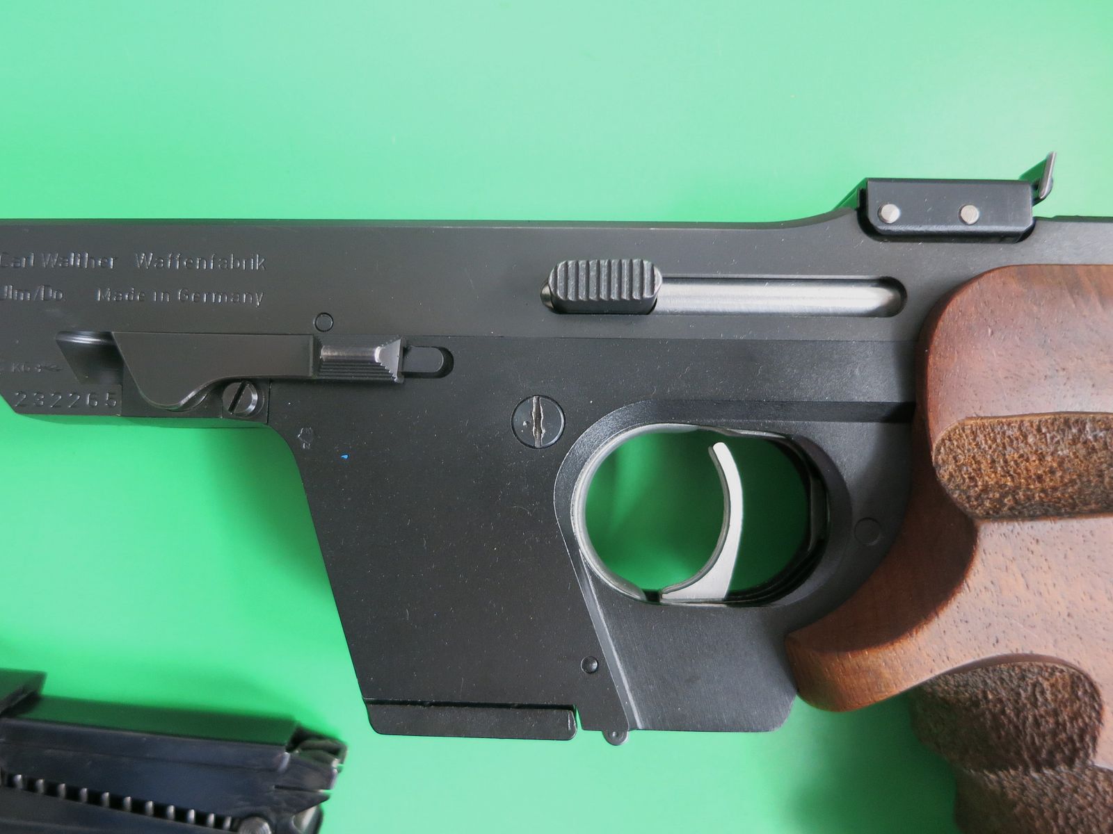 Sportpistool Walther GSP Kaliber .32 SW long WC, Sportgreep + Wisselsysteem .22lr      #98+97