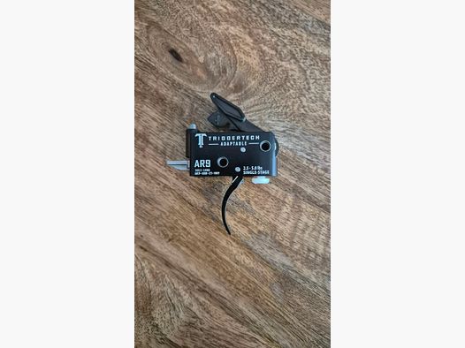 Triggertech AR9 - Single-Stage Black Adaptable Pro Curved