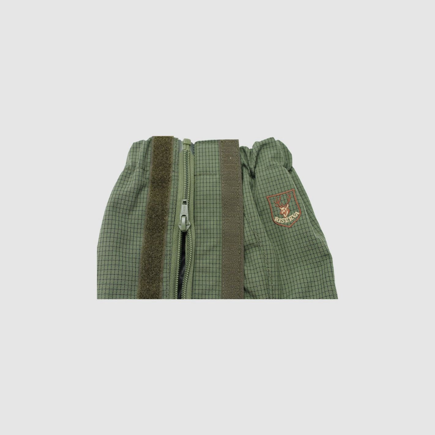 Riserva - ergonomische Gamaschen aus grünem Cordura Ripstop, Bild 4 von 6