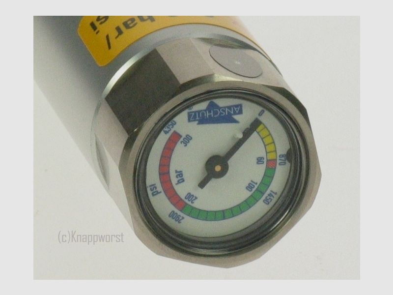 Pressluftkartusche Anschütz LG silber Aluminium, Bild 2 von 2
