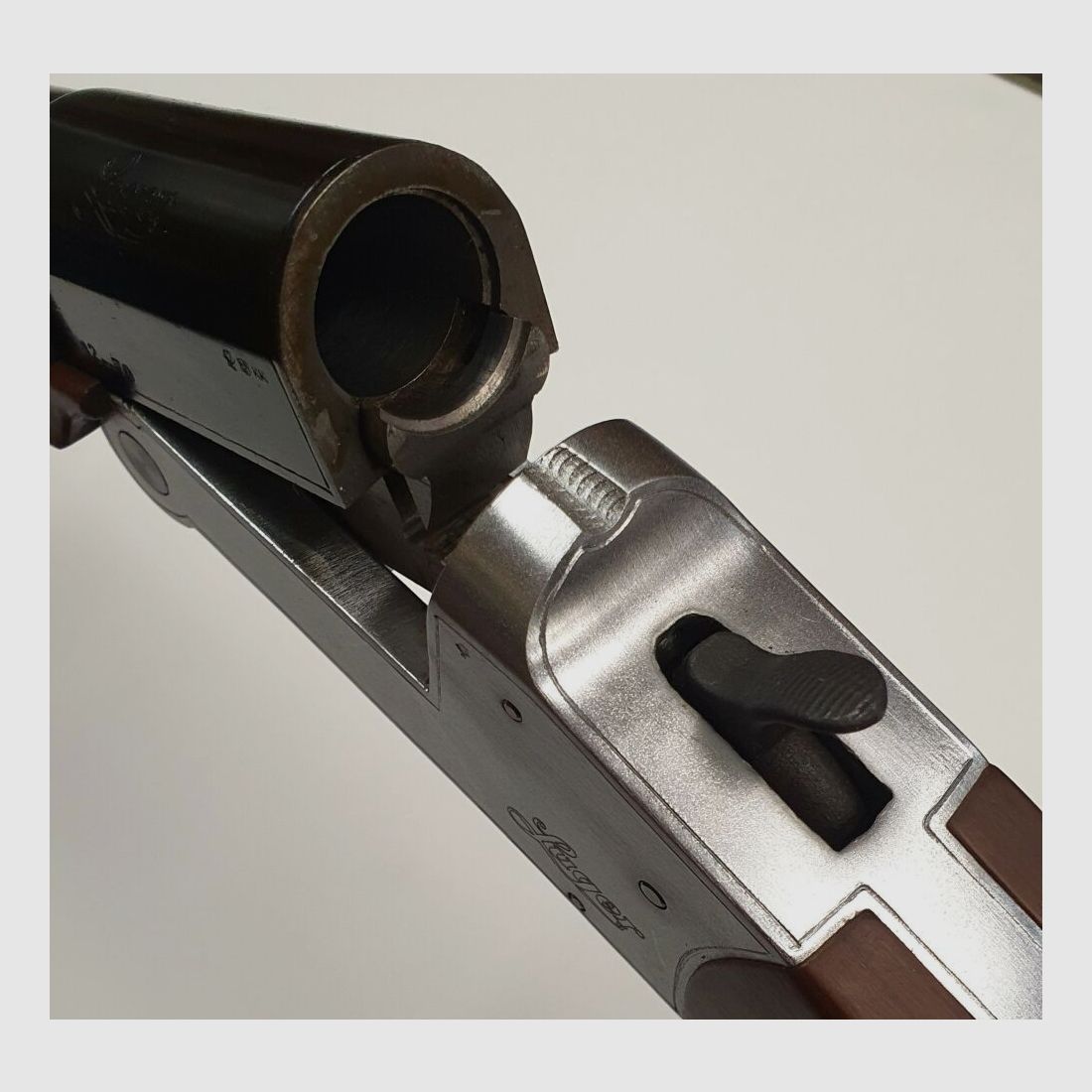 Luger Luger Hahnflinte Einlaufflinte