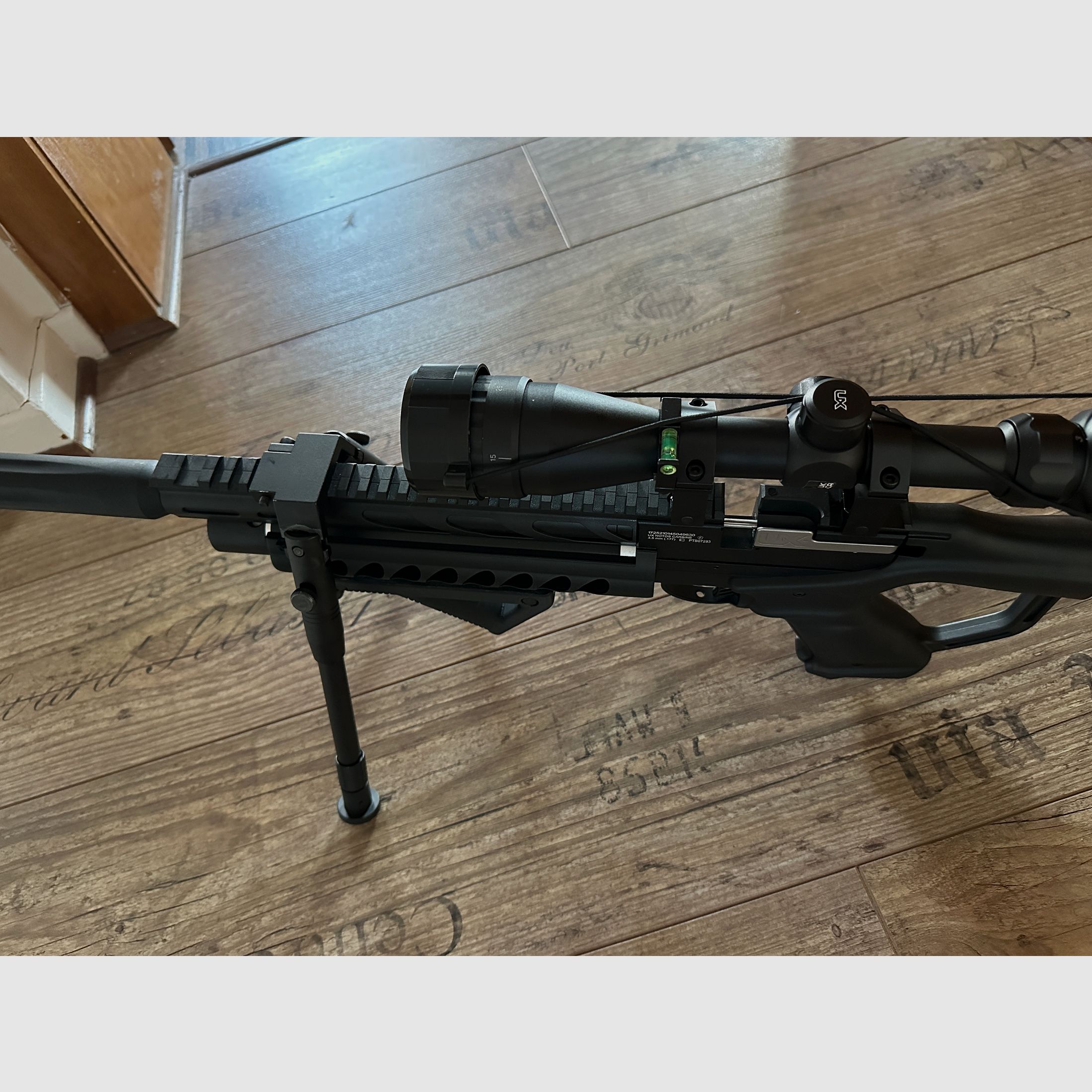 Umarex Notos caliber 4.5 .177 set, scope, bipod, magazine…