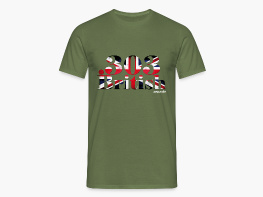 303 British - Männer T-Shirt Anthrazit