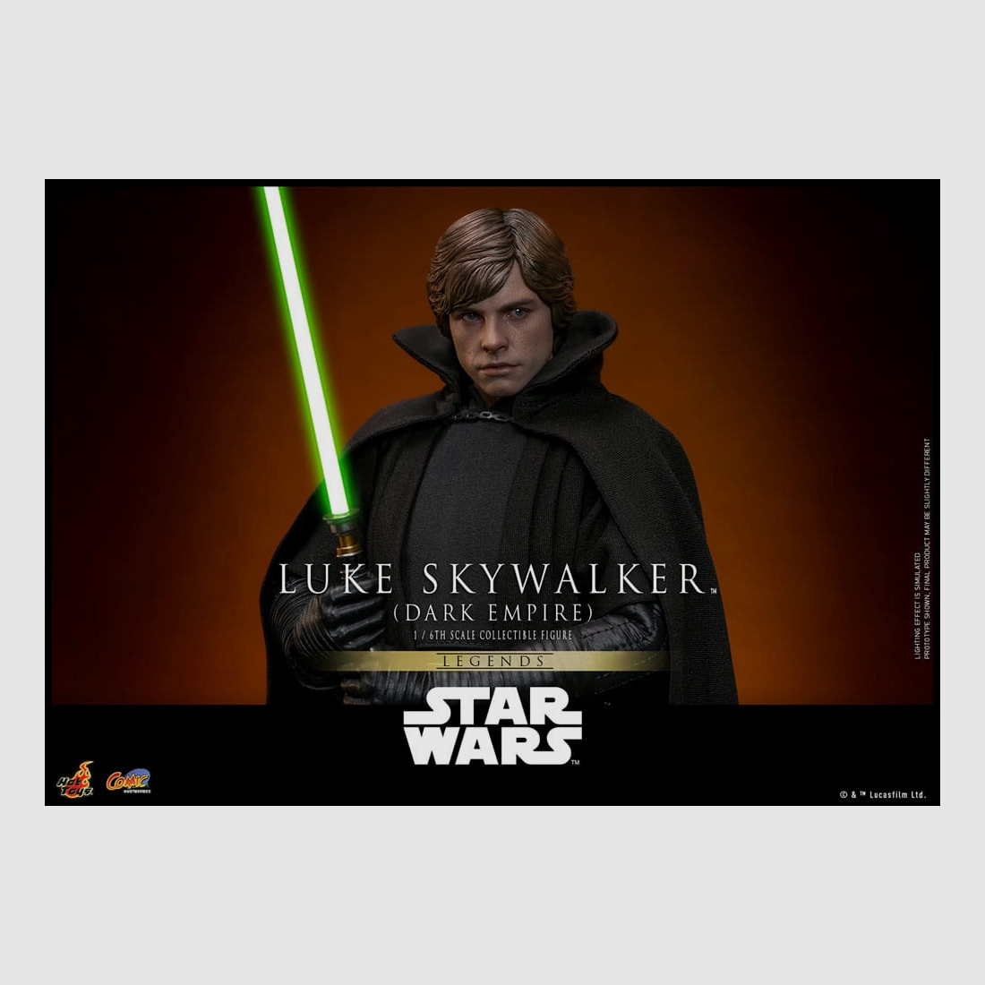 Star Wars: Dark Empire Comic Masterpiece Actionfigur Luke Skywalker 30 cm | 43235
