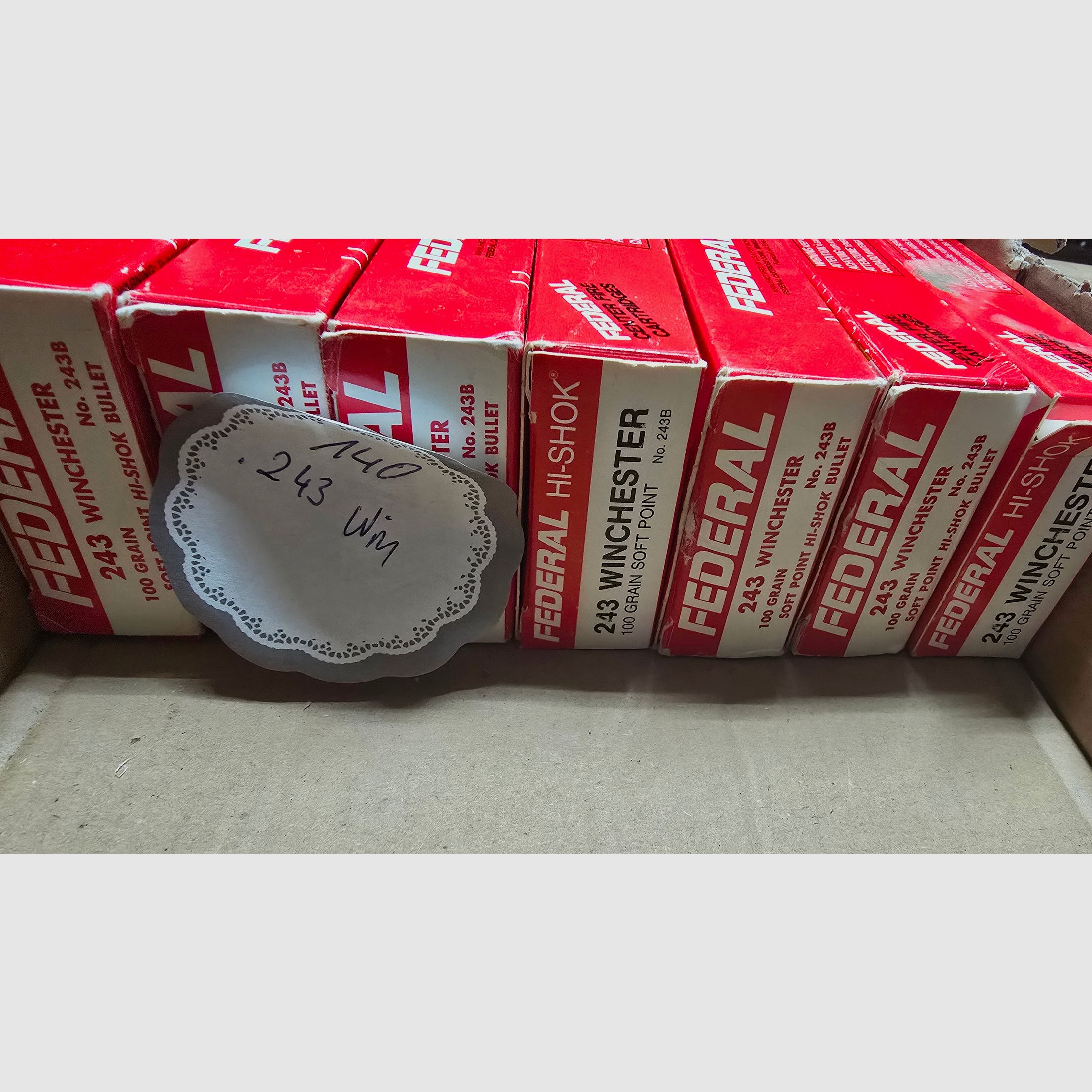 Hülsen .243 Win Federal