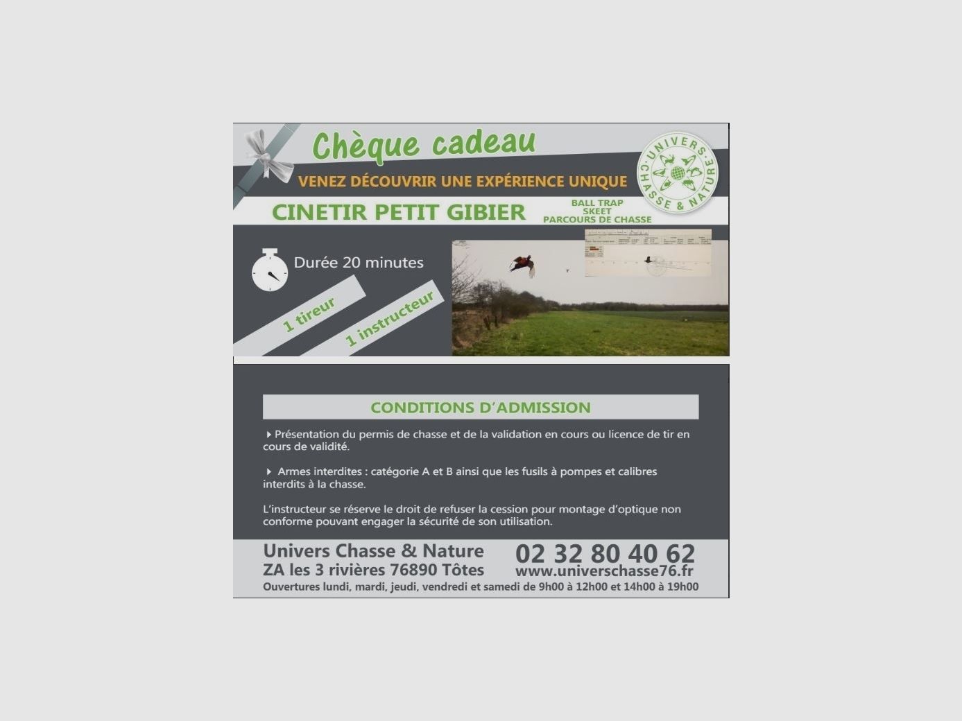 Cinétir Kleintier / Skeet / Trap / Jagdparcours, Bild 1 von 2