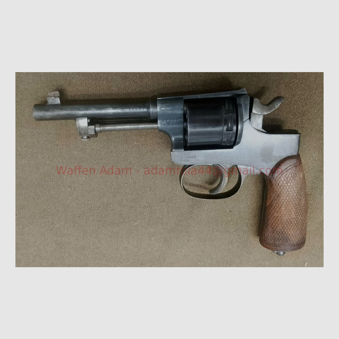 Rast & Gasser Army Revolver 1898