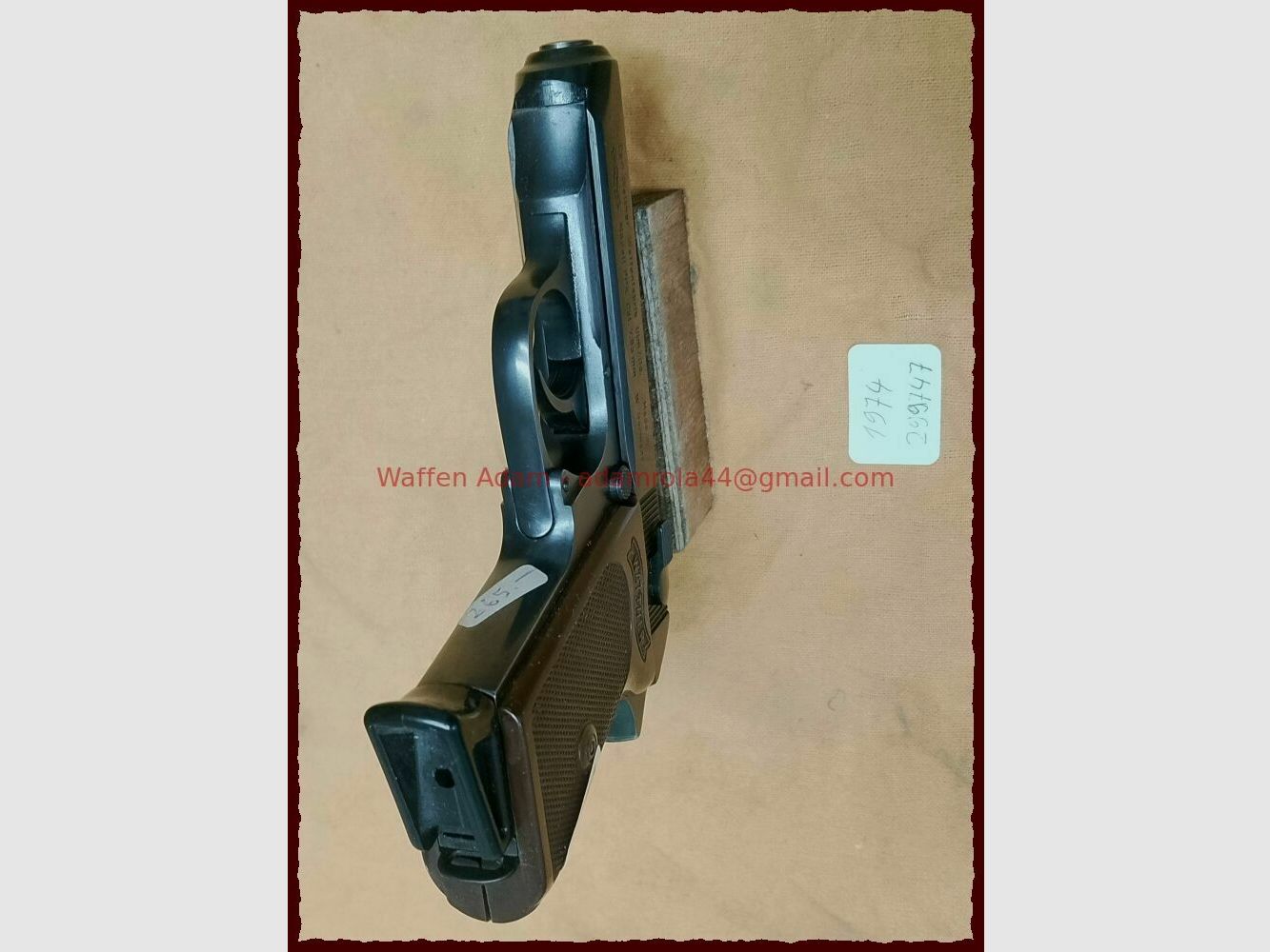 Carl Walther, Ulm PPk all-steel, 1974