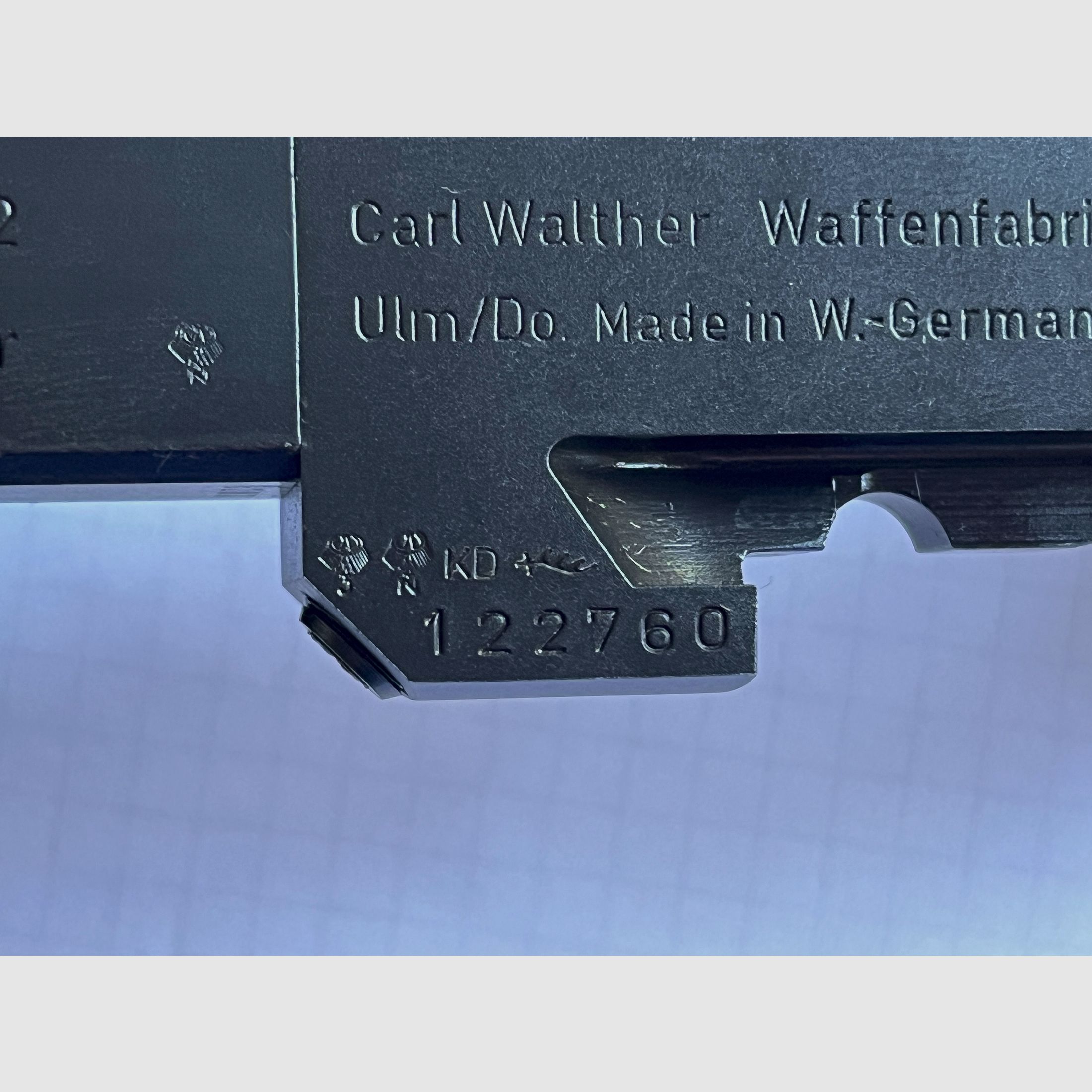 Pistola sportiva Walther GSP in calibro .22 con un sistema intercambiabile in calibro .32