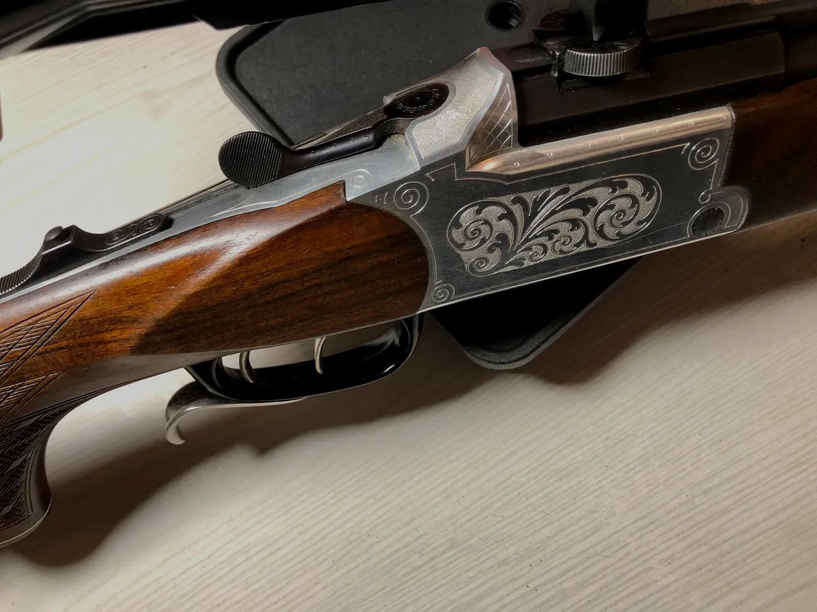 Bockbüchsflinte Blaser mit ZF