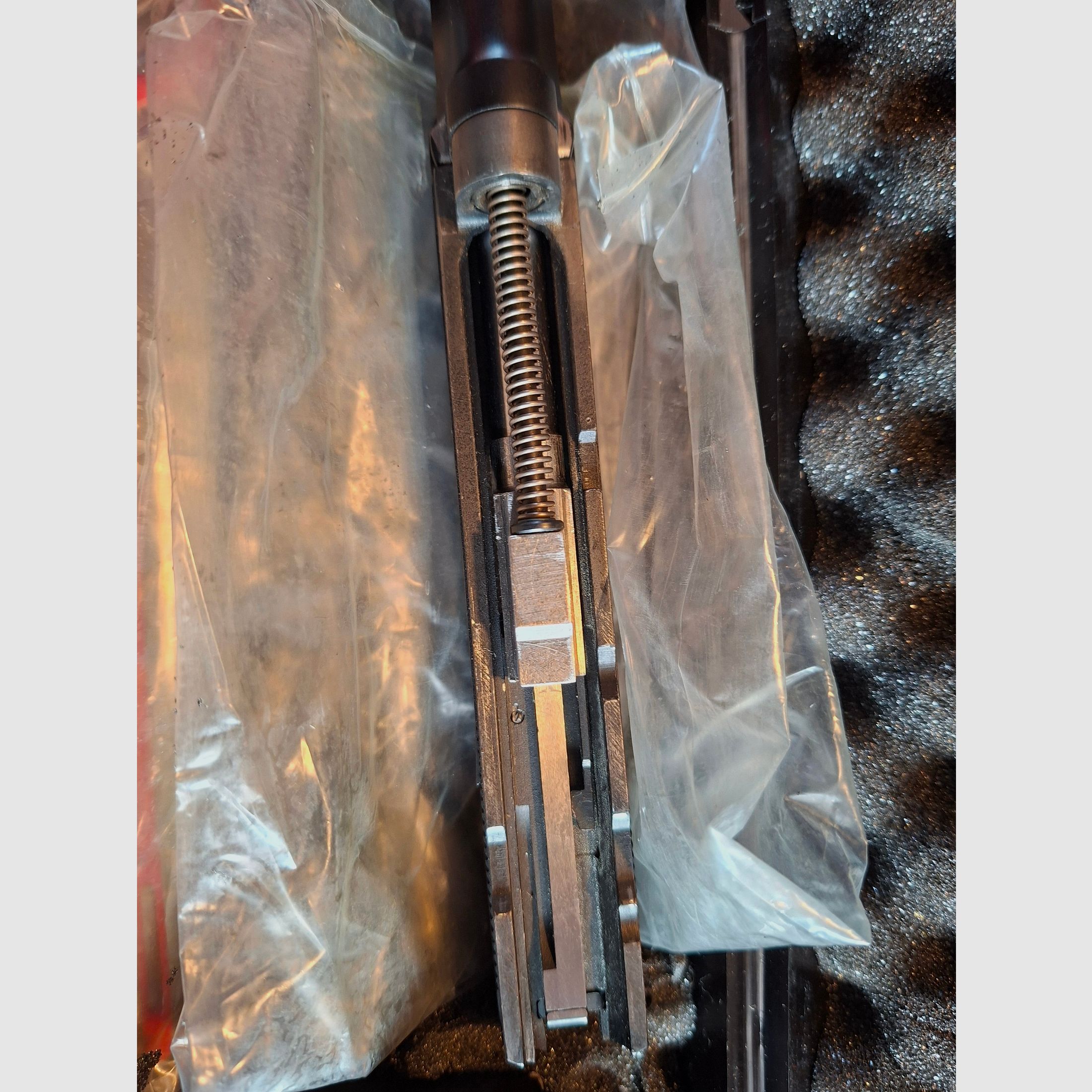 Brünner CZ75 9mm with interchangeable system 22lr.