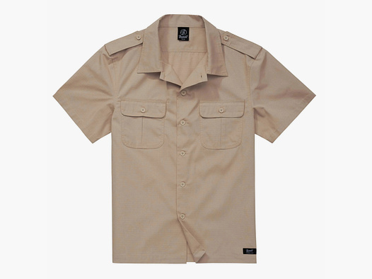 Brandit Brandit Shirt US Ripstop Shortsleeve beige