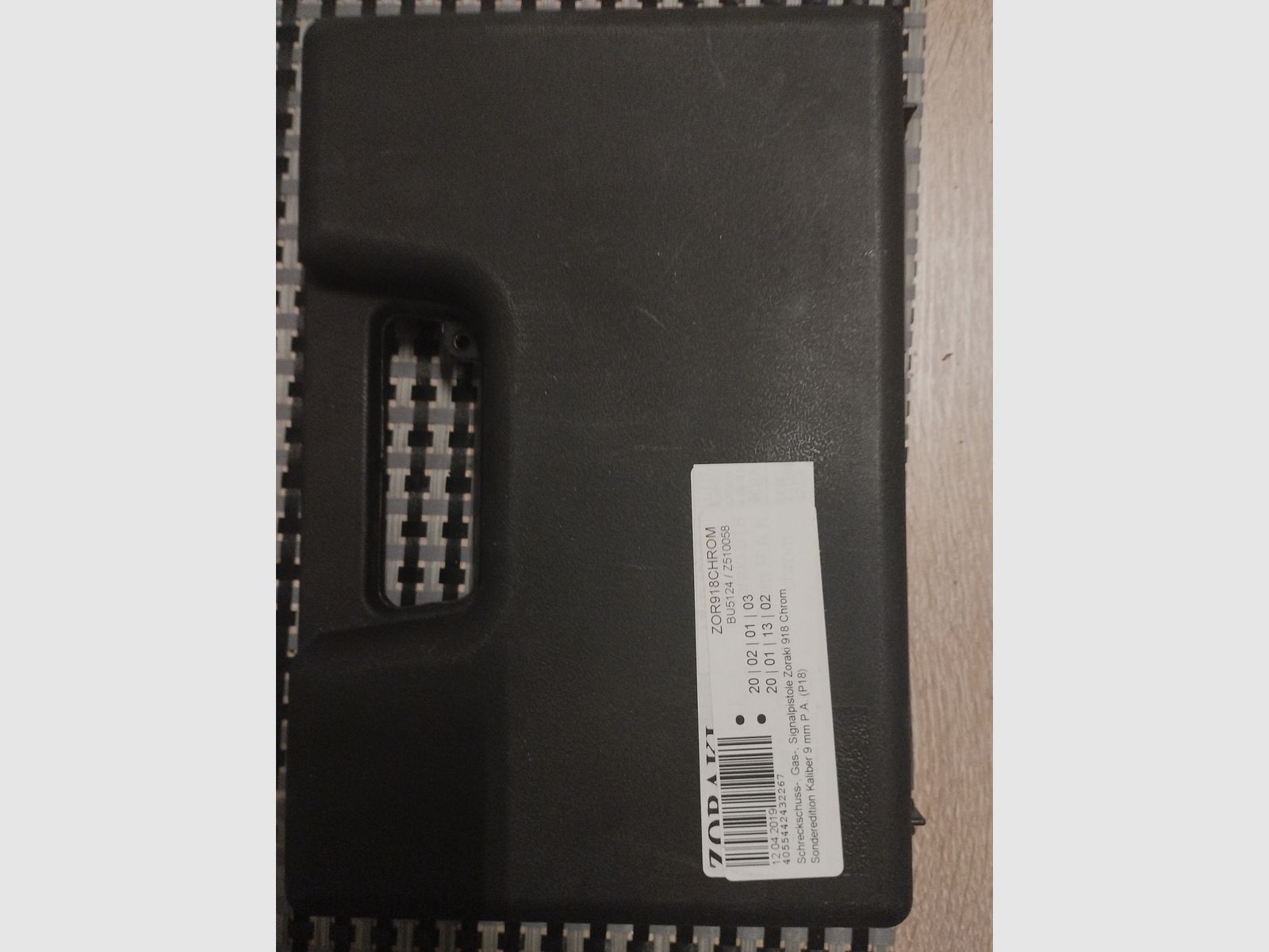 Zoraki 918 Chrome -9 mm P.A.K.- Full Set