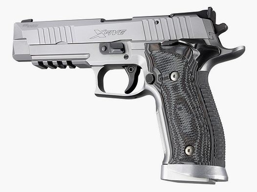 G10 Griff für SIG Sauer P226 SAO X5 / X6 - Piranha GMascus Black-Grey