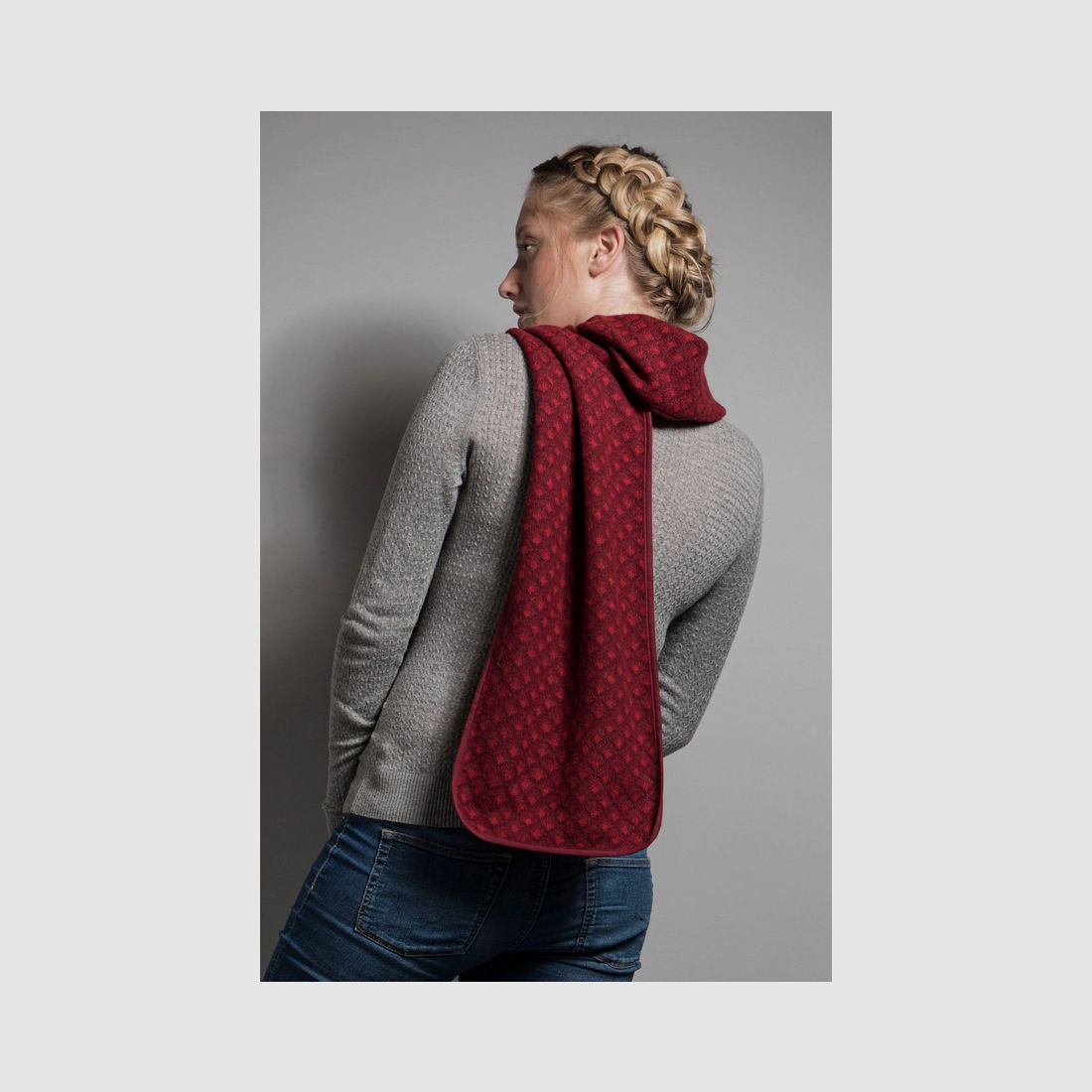 TATONKA Kolma Schal 25x200cm Cherry Red