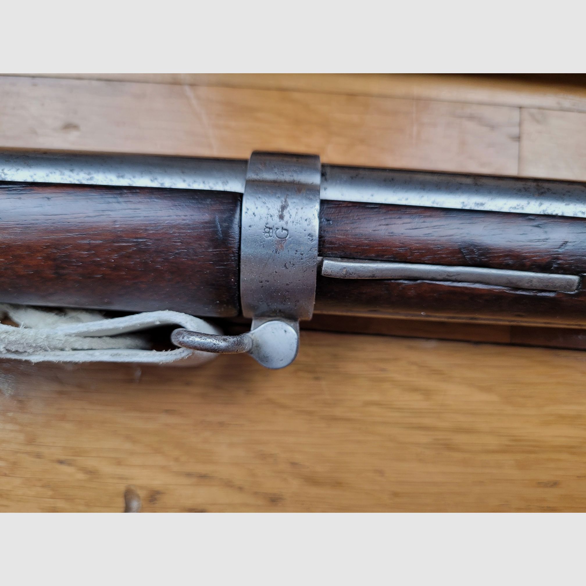 Sehr schönes Gewehr 1777 modifiziert AN IX – Kaiserliche Manufaktur von St Étienne – 1813 – homogen – Gewehrriemen und Bajonett – Seltenheitszustand, Bild 13 von 45
