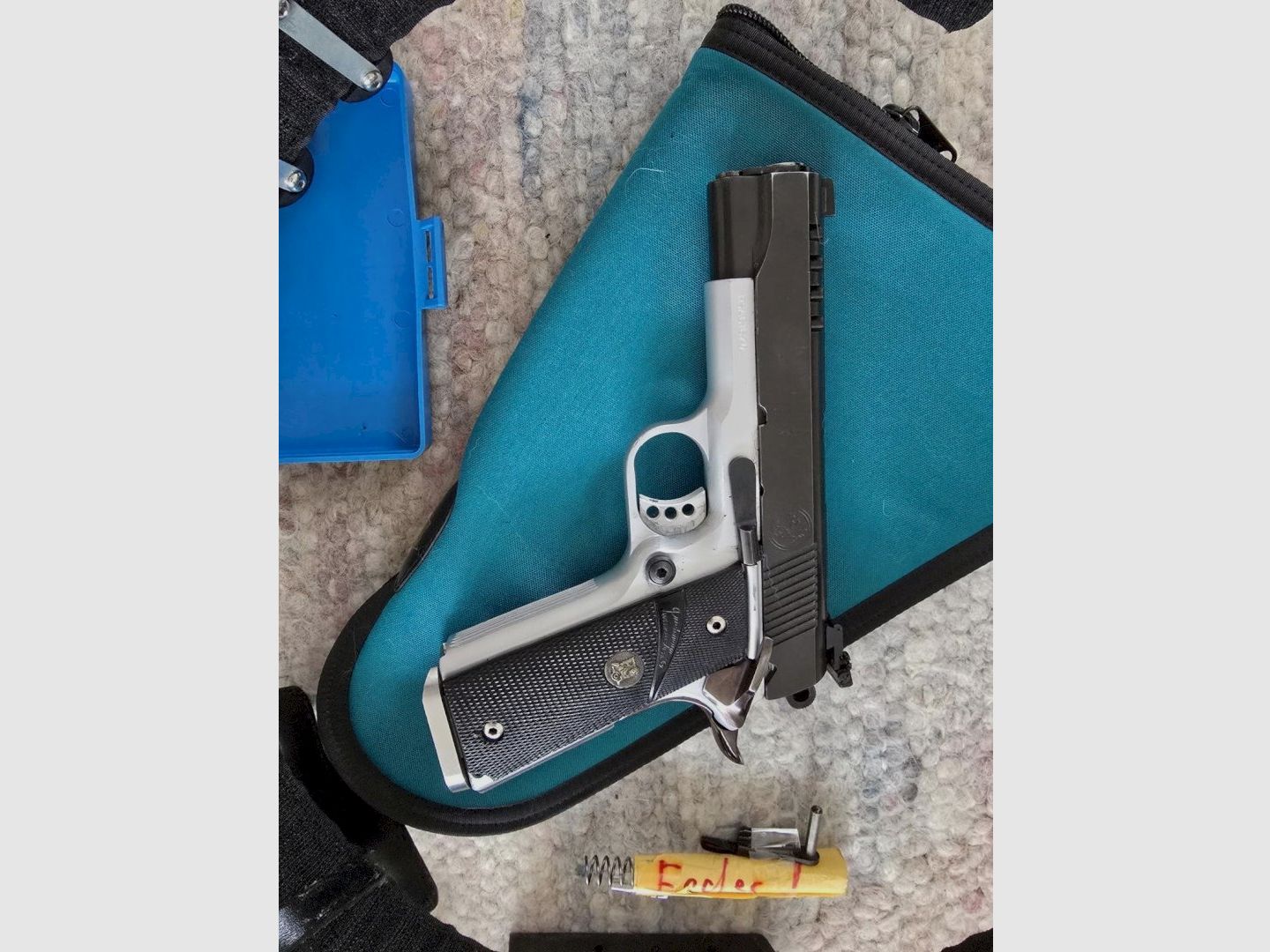1911 Combat .45 ACP Afrique du Sud RSA ! Tuné. Inclus. Accessoires professionnels IPSC !