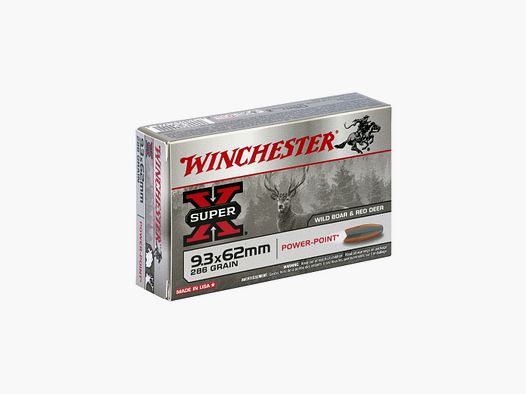 Munition WINCH CART 9.3X62 POWER POINT 286GR
