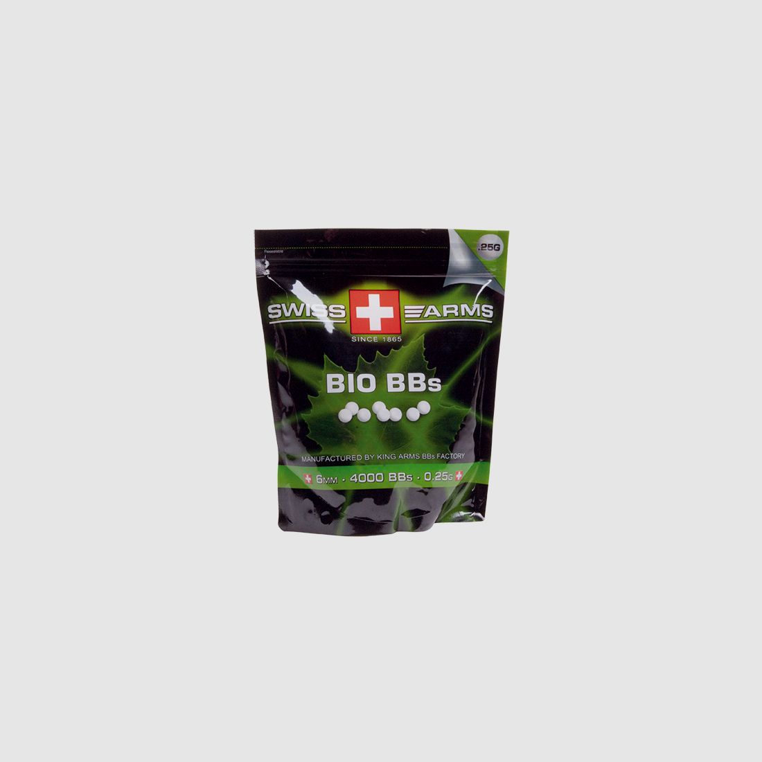 Swiss Arms 6mm BIO BBs Weiß 0,28 g 3.600 Stück