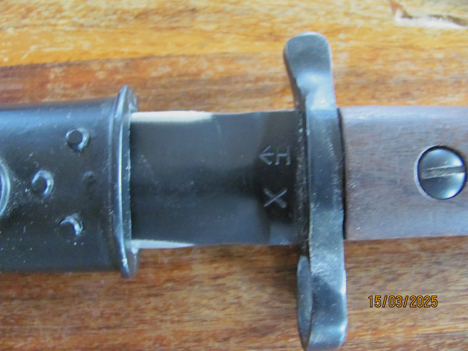 Enfield Ishapore Pattern 1903 bayonet with leather sheath