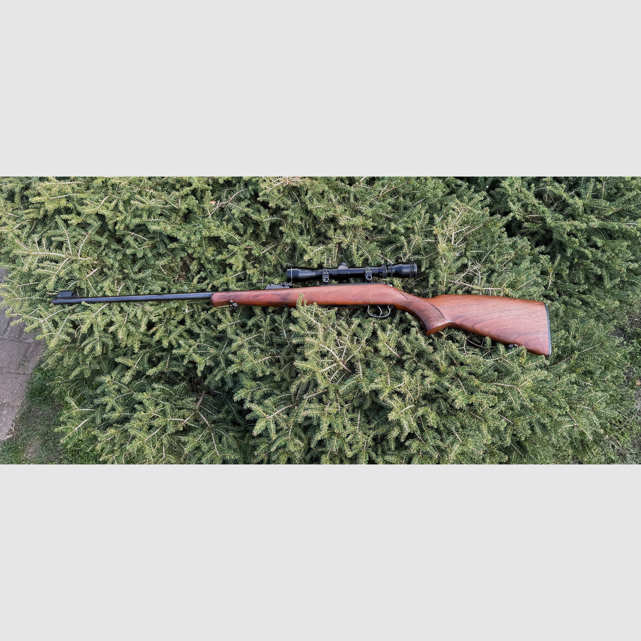 Carabine à répétition de petit calibre 22.lr Brünner avec optique 3-9x32